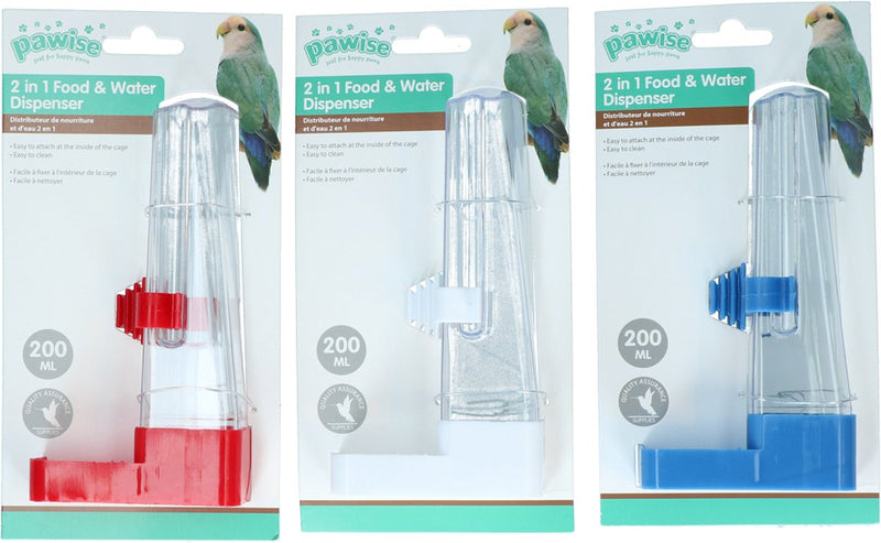 Pawise fountain and feeder dispenser 50ml - 11cm