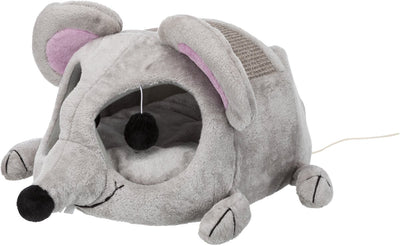 Trixie | kattenmand lukas muis grijs taupe