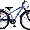 Volare Cross Kinderfiets - Jongens - 24 inch - donker Grijs- 3 versnellingen