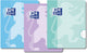 Oxford schriften - a5 - lijn - 36 vel - pastel - 3 stuks