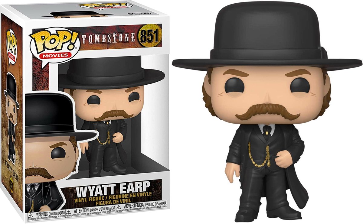 Funko pop! movies tombstone wyatt earp - confidential