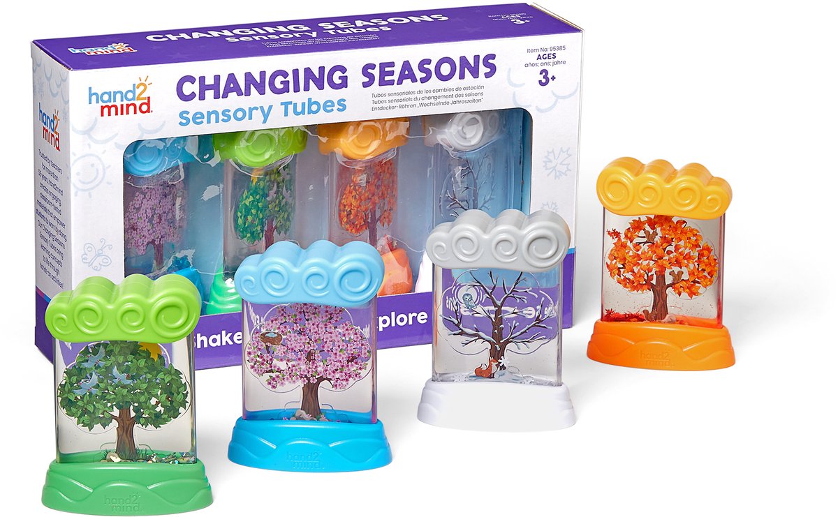 Learning resources changing seasons sensory tubes - 3+