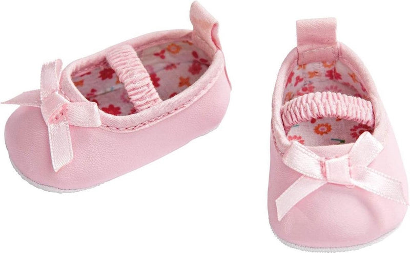 Heless poppenschoenen ballerina meisjes 38-45 cm polyester roze