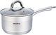 Klausberg 7132 - steelpan met deksel - sauspan - 14 cm - 1 liter