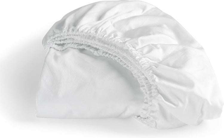 Cinderella - sundays - hoeslaken - tot 25 cm matrashoogte matrashoogte - satijn - 70x200 cm - wit