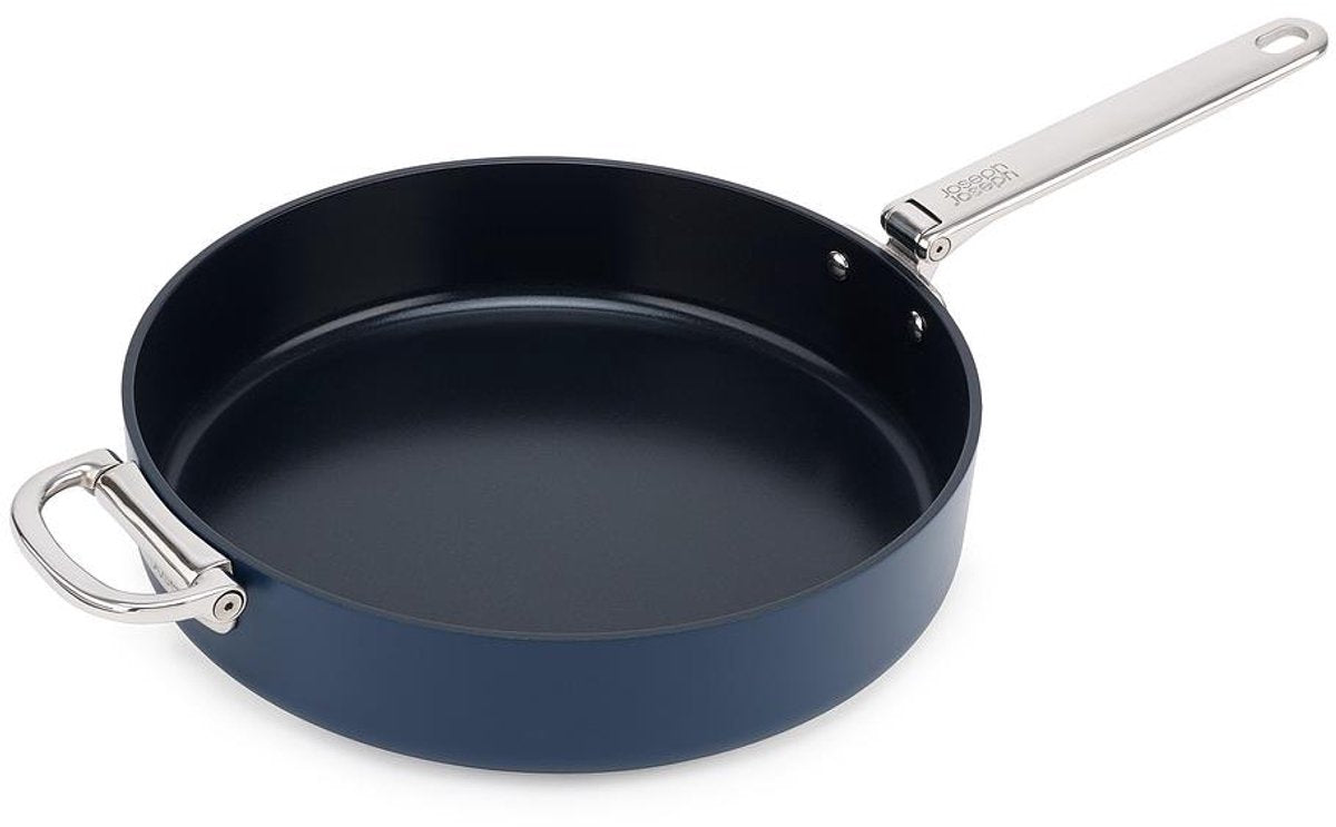Joseph joseph space 30 cm koekenpan met anti-aanbaklaag en inklapbare handgreep