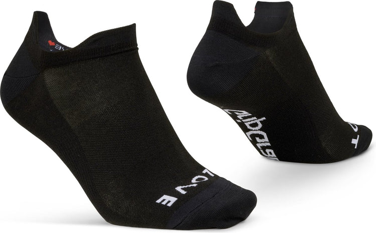 Gripgrab - classic no show zomer fietssokken 1 paar enkelsokken coolmax sport sokken - zwart - unisex - maat l (44-47)