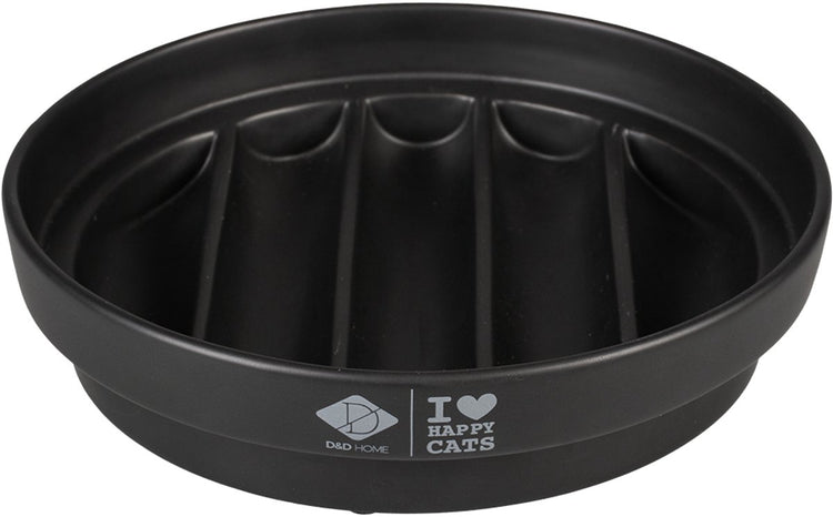 D d home voerbak - slow feeder sue - zwart