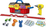 Vtech kluspret gereedschapsset - 9 delige gereedschapsset - vanaf 2 jaar - educatief speelgoed - afbeelding 1