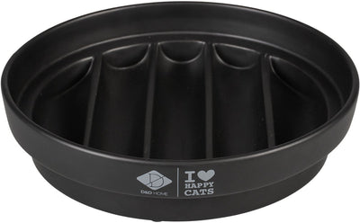 D d home voerbak - slow feeder sue - zwart