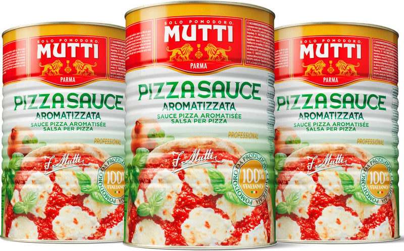 Mutti pizzasaus aromatizzata - 3 x 4,1 kg