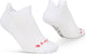 Gripgrab - classic no show zomer fietssokken 1 paar enkelsokken coolmax sport sokken - wit - unisex - maat xs (35-38)