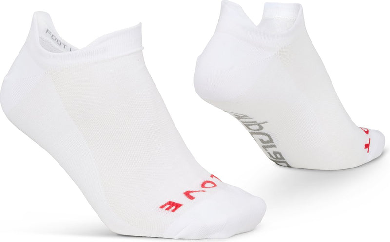 Gripgrab - classic no show zomer fietssokken 1 paar enkelsokken coolmax sport sokken - wit - unisex - maat s (38-41)