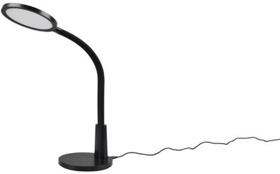 Rl live your light reality sally - tafellamp - bureaulamp - zwart - incl. 1x smd 8,4w - touchdimmer - timer