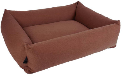 D d home - eden hondenmand - waterafstotend wasbare hoes - maroon - large 110x95x25cm