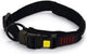 Beeztees parinca premium halsband hond - hondenhalsband - met lock - nylon neopreen - zwart - 60-65cmx35mm