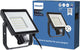 Philips led philips projectline schijnwerper - 30 w - warmwit licht - sensor