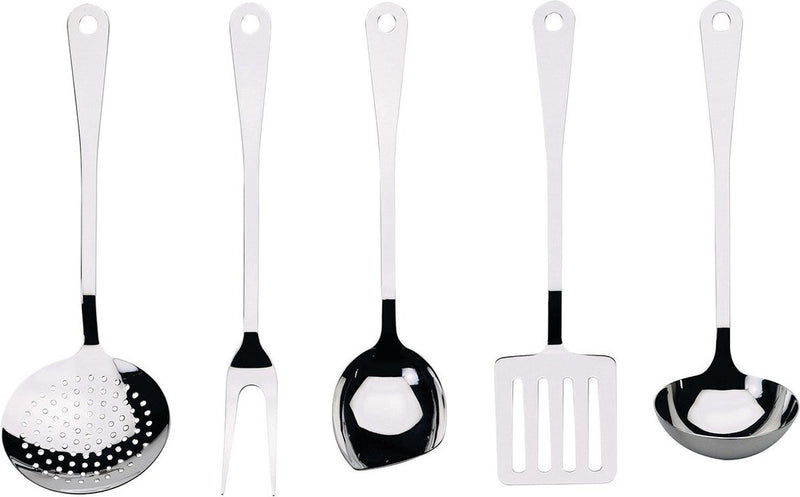 Alessi kookgerei - ajm19s5 l - 5 stuks - door jasper morrison