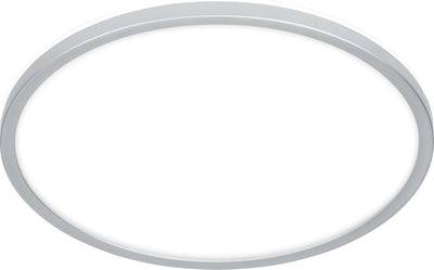 Briloner pulap - led badkamerlamp - plafonniére met indirect verlichting - neutraal wit licht - ø29 x 4 cm - chroom