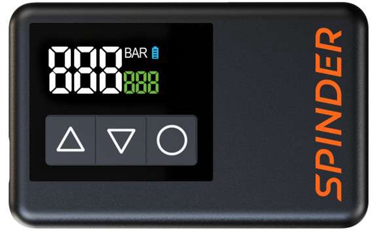Spinder mini120 compressor zwart