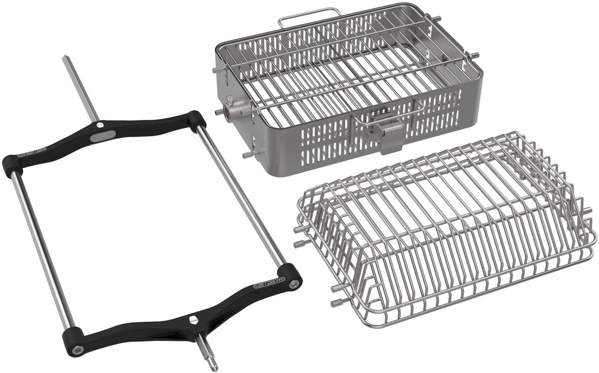 Kamadojoe kamado joe® basket set voor joetisserie - draaispit