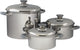 Eurotrail pannenset roma - rvs - 3 delig - grey