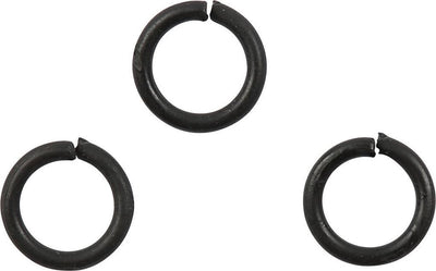 Creativ company creotime ringen zwart 1 x 5 x 7 mm 50 stuks