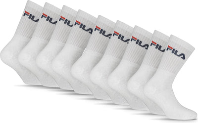 Fila - crew sportsokken | 9-pack | sports socks | maat 39 42 - wit 39-42