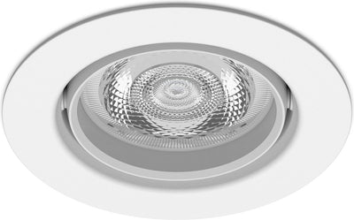 Philips led philips impala inbouwspot - 1-lichts - wit - rond