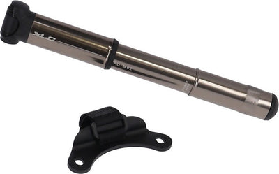Xlc pu-m02 mtb mini fietspomp - aluminium - zwart zilver