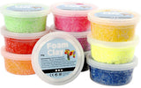 Foam clay foam klei - basiskleuren, 10x35gr - afbeelding 1