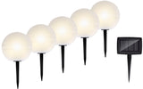 Solar tuinlampen, 5st. - afbeelding 1