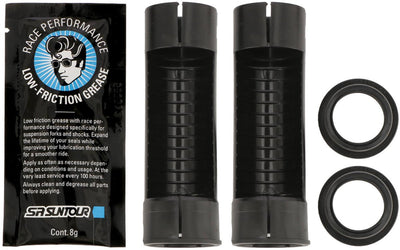 Srsuntour service kit dust seal plastic sleeves for 28