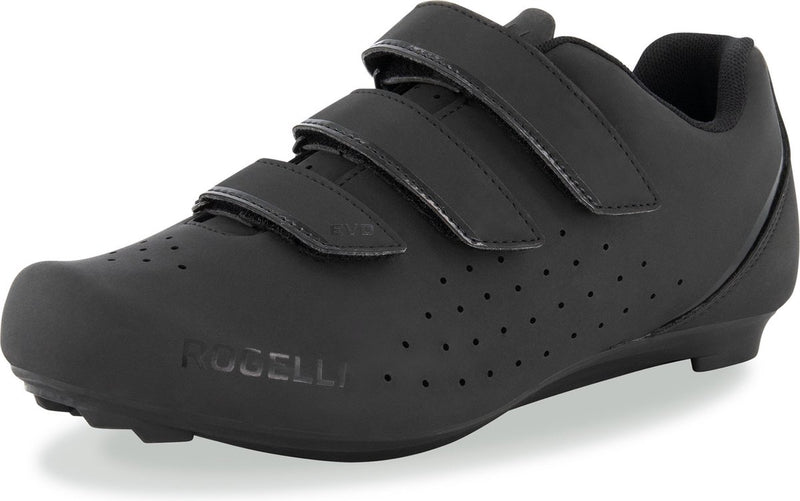 Rogelli r-100 fietsschoenen heren en dames - zwart - 47