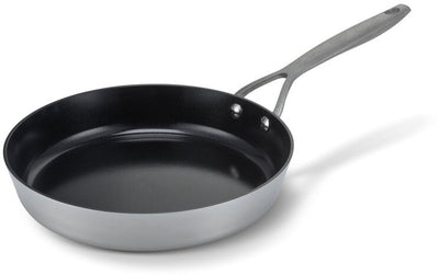 Brabantia dusk koekenpan ø 24cm – 100% pfas vrij – keramische antiaanbaklaag - inductie koekenpan - vaatwasser- en ovenbestendig – grijs