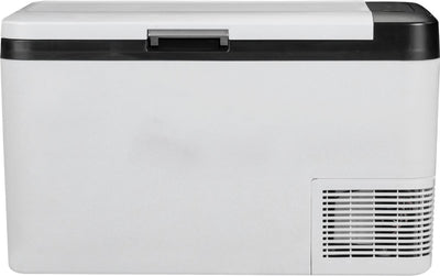 Steamy -e single zone elektrische compressor koelbox - 26 liter - 12v en 230v - voor auto en camping - wit