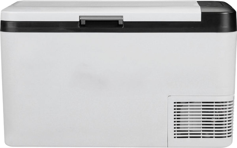 Steamy -e single zone elektrische compressor koelbox - 26 liter - 12v en 230v - voor auto en camping - wit
