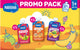 Nestlé fruits summer multipack - knijpfruit - 3 smaken - 12+ maanden - 12 x 110g