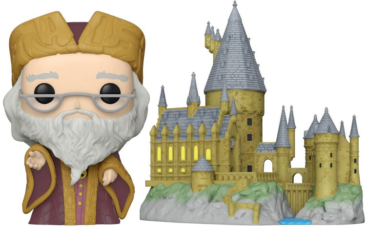 Funko pop! - harry potter: town - dumbledore with hogwarts