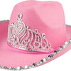 Boland hoed glimmer roze