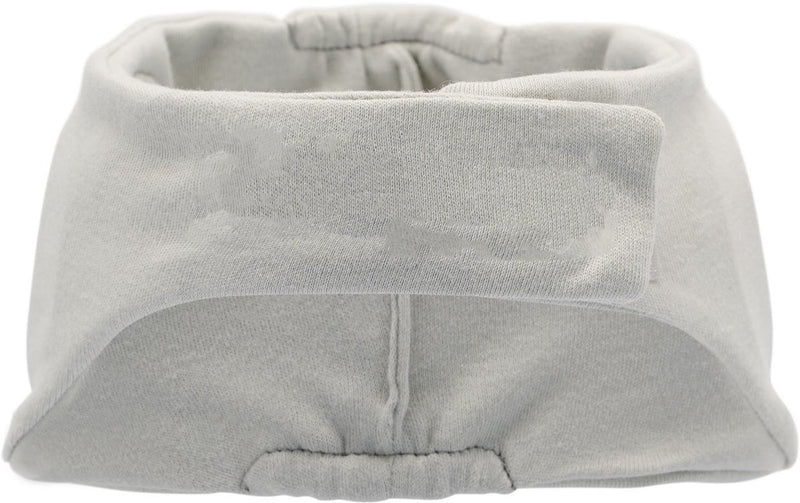 Dooky baby gehoorbescherming – zachte verstelbare hoofdband – 0-6 maanden - grijs – oeko-tex katoen – licht comfortabel