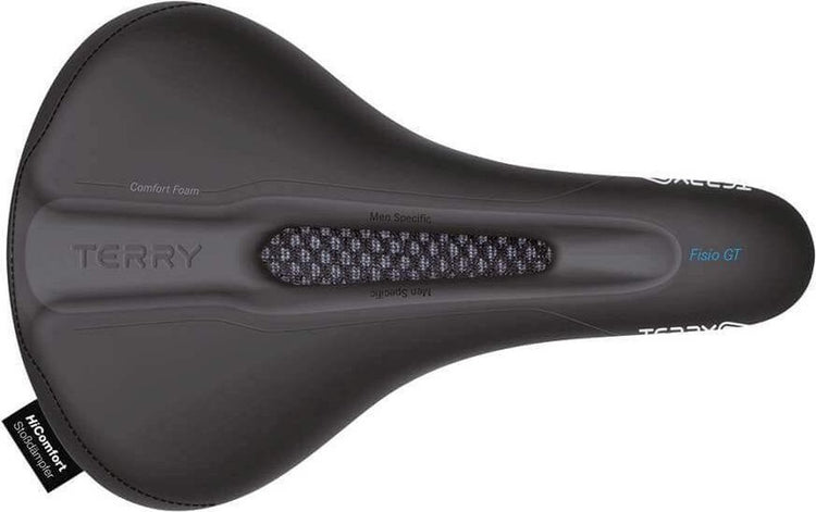 Terry zadel Fisio GT heren zwart