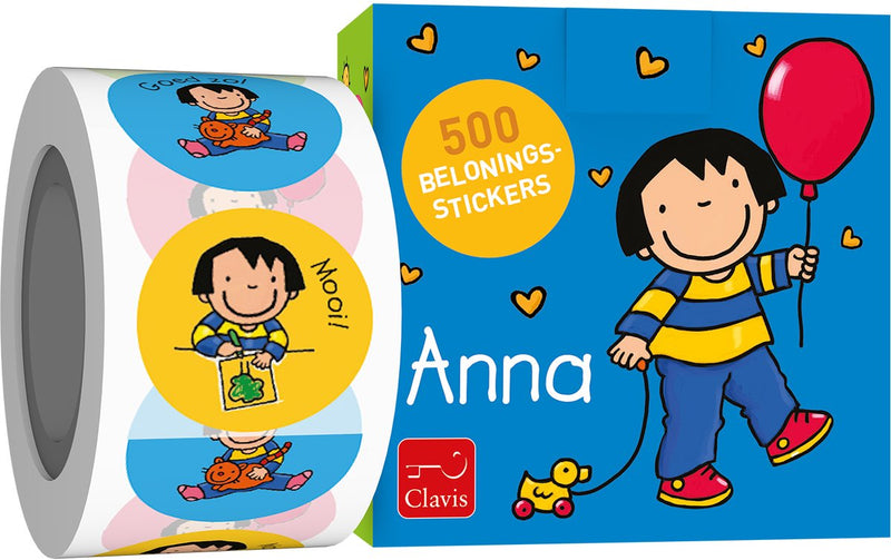Clavis anna beloningsstickers. 3+