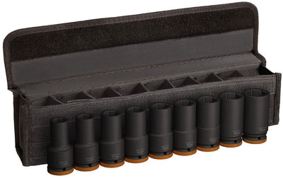 Bosch accessoires bosch professional pro impact krachtdoppenset lang 3 4 9-delig - 2608003042