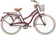 Huffy deluxe 26 inch cruiser fiets - donkerrood
