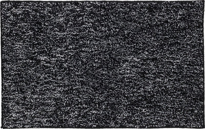 Sealskin speckles badmat 50x80 cm - 100% gerecycled polyester - zwart