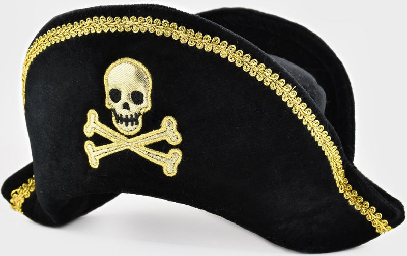 Den goda fen piratenhoed deluxe - verkleedhoed voor kinderen 35cm. one size