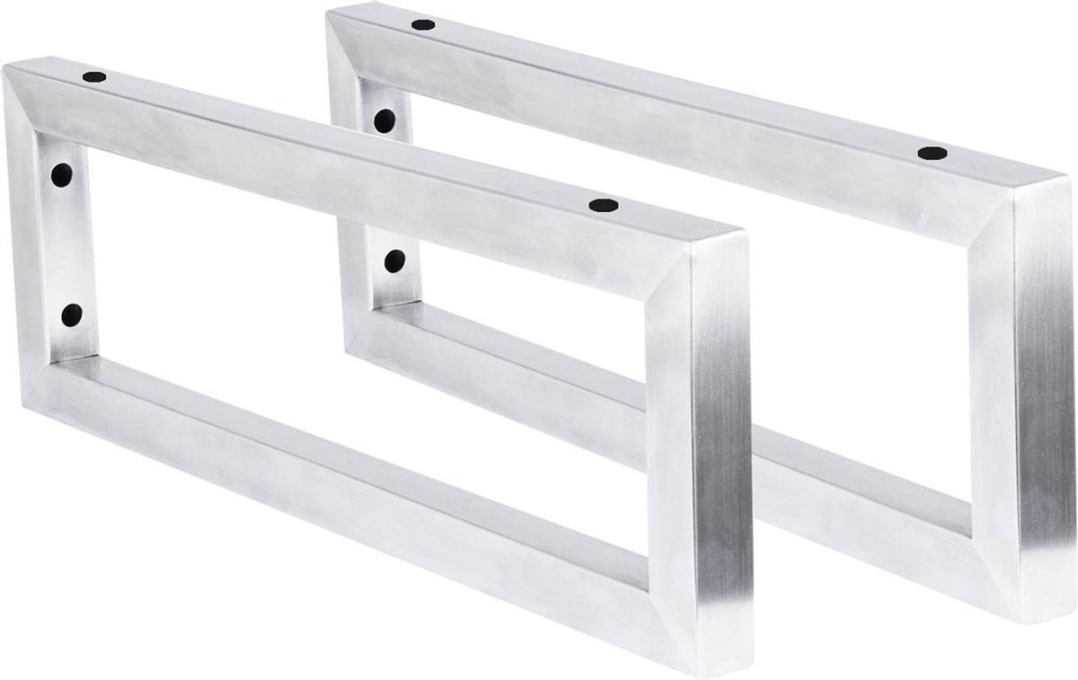Differnz ophangbeugel voor wastafel 44 x 15 cm chroom