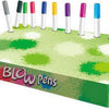 Lobbes speelgoed bv lobbes blaaspennen dinosaurus set met pompje en sjablonen.