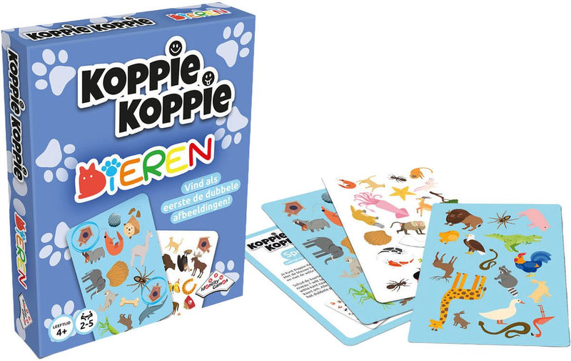 Identity games international koppie koppie kaartspel - vanaf 4 jaar - 2 tot 5 spelers
